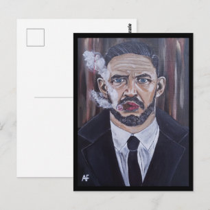 Cartão Postal A Pintura do Gângster por Alfred Fox