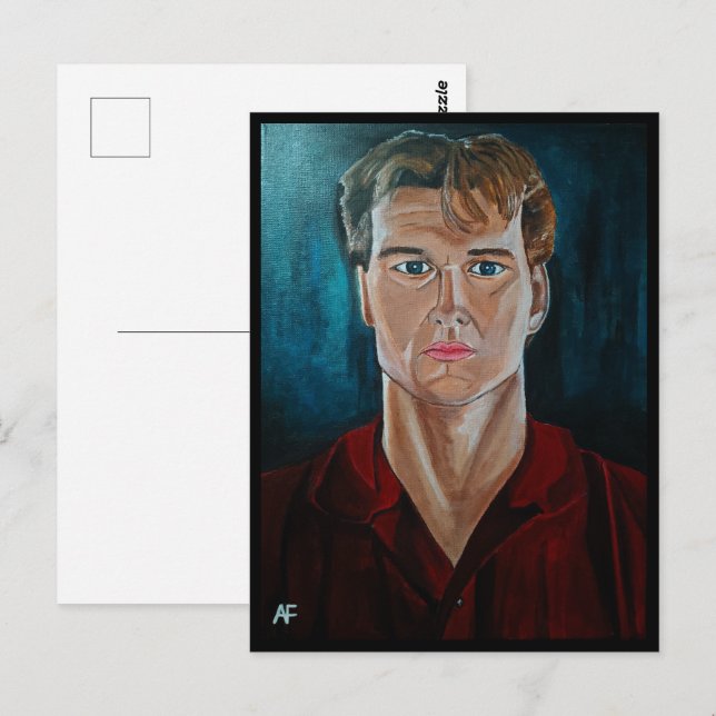 Cartão Postal A pintura fantasma de Alfred Fox (Frente/Verso)