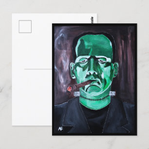 Cartão Postal A pintura monstruosa de Alfred Fox Coletável