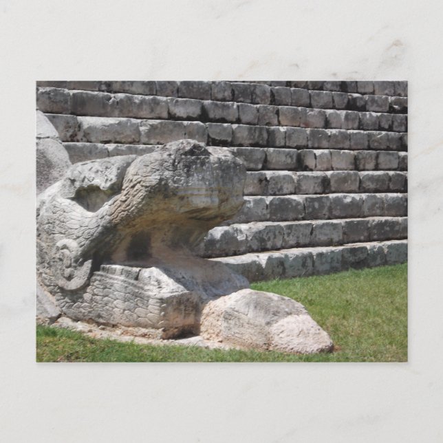 Cartão Postal A Pirâmide de Kukulcan (Frente)