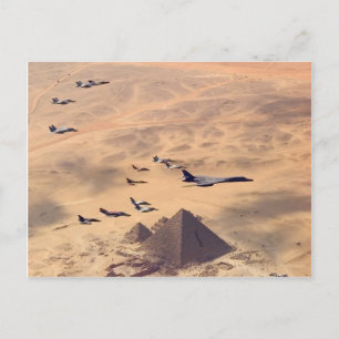Cartão Postal A Pirâmide do Excelente de Giza