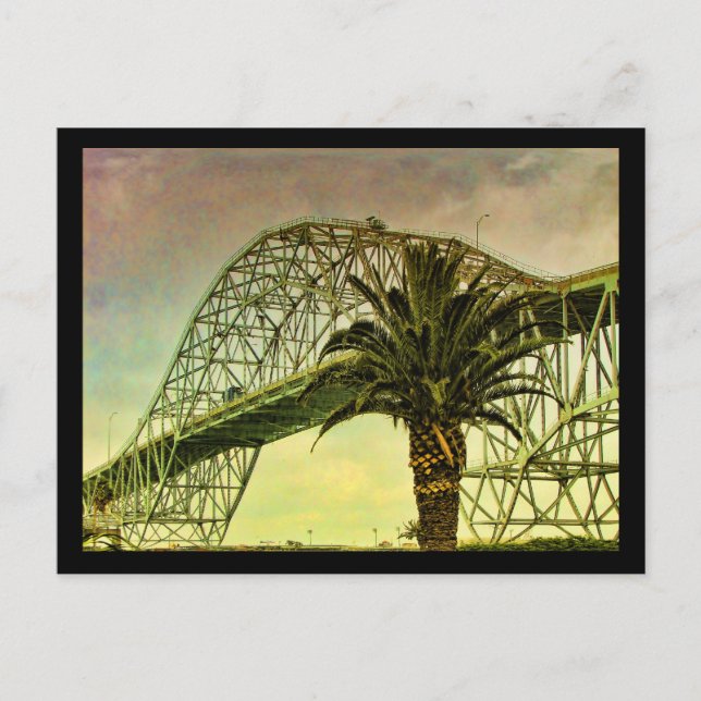 Cartão Postal A Ponte, À Medida Que O Sol Atravessa (Frente)