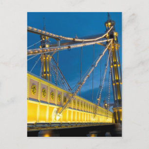 Cartão Postal A ponte Albert London