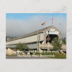 Cartão Postal A ponte coberta a mais longa no Worl…