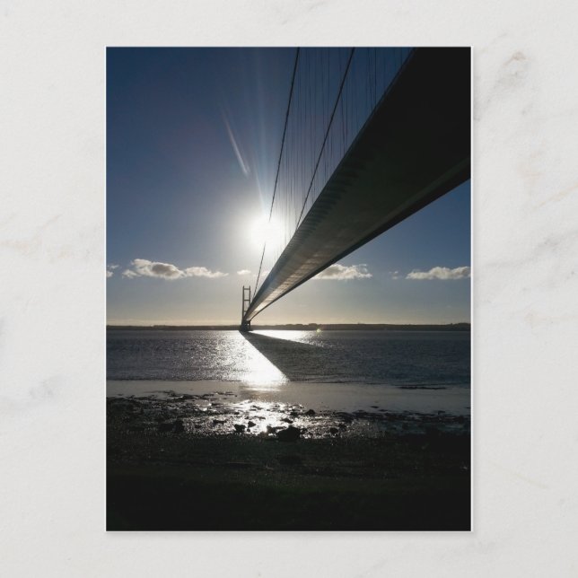 Cartão Postal A ponte de humor (Frente)