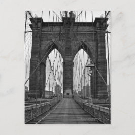 Cartão Postal A ponte do Brooklyn em Nova Iorque