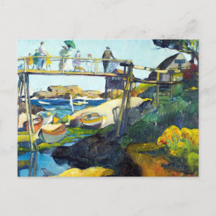 Cartão Postal A ponte Gay Maine USA