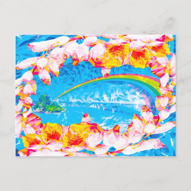 Cartão Postal A ponte para o amanhã (Frente)