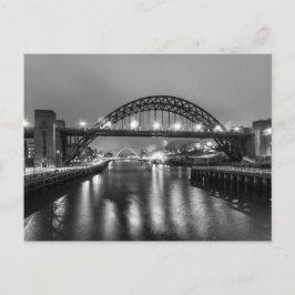 Cartão Postal A Ponte Tyne à Noite