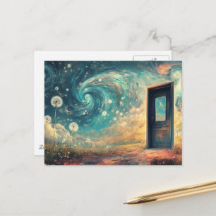 Cartão Postal A porta mágica