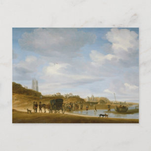 Cartão Postal A praia em Egmond-an-Zee