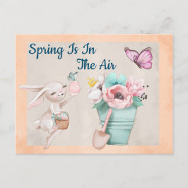 Cartão Postal A Primavera Está No Ar