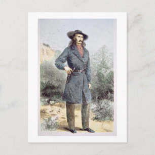 Cartão Postal A primeira foto publicada de 'Wild Bill' Hickok