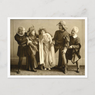 Cartão Postal A Princesa Chic, 1902, Vintage