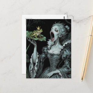 Cartão Postal A Princesa Comeu o Sapo Horror Fantasia