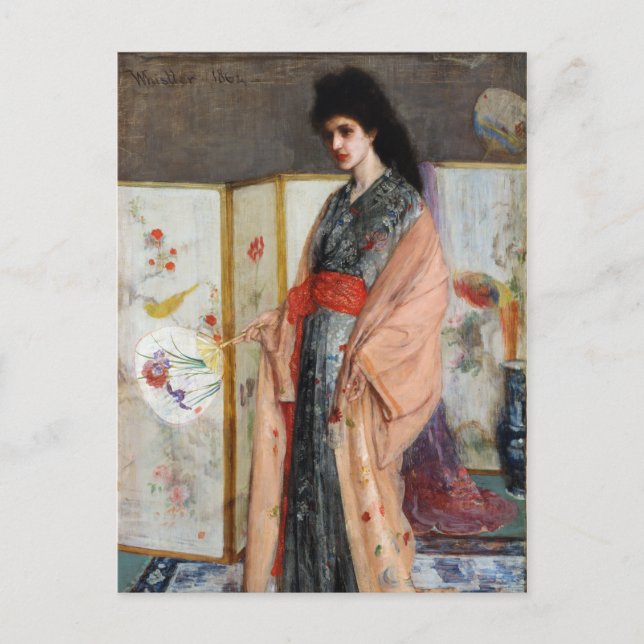 Cartão Postal A Princesa da Terra de Porcelana (Frente)