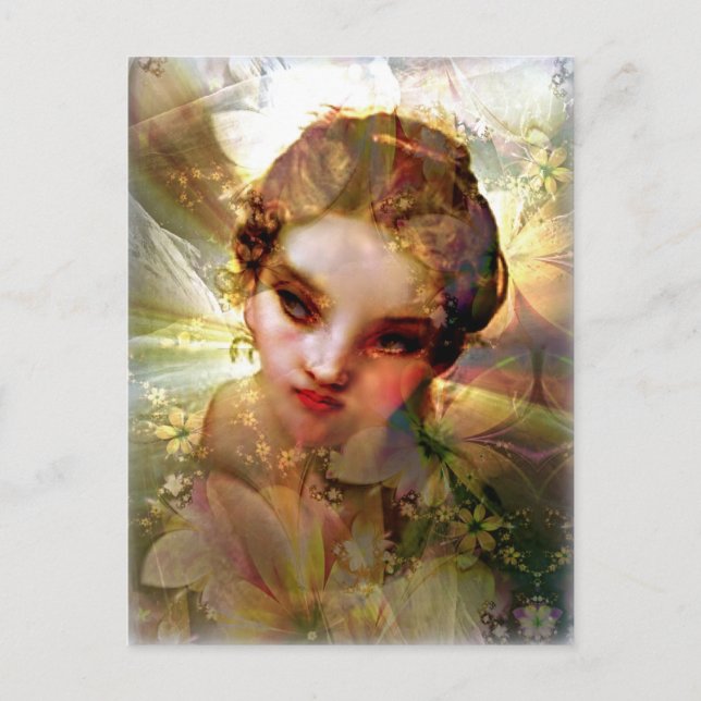Cartão Postal A Princesa Elven (Frente)