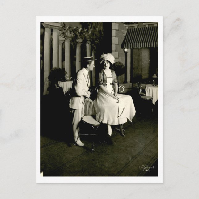 Cartão Postal A Princesa Flerting, 1911, Vintage (Frente)