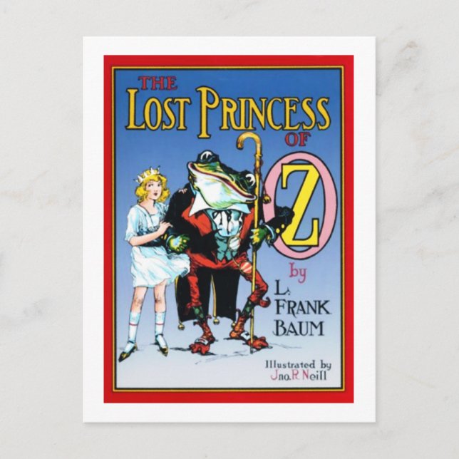 Cartão Postal A Princesa Perdida De Oz (Frente)