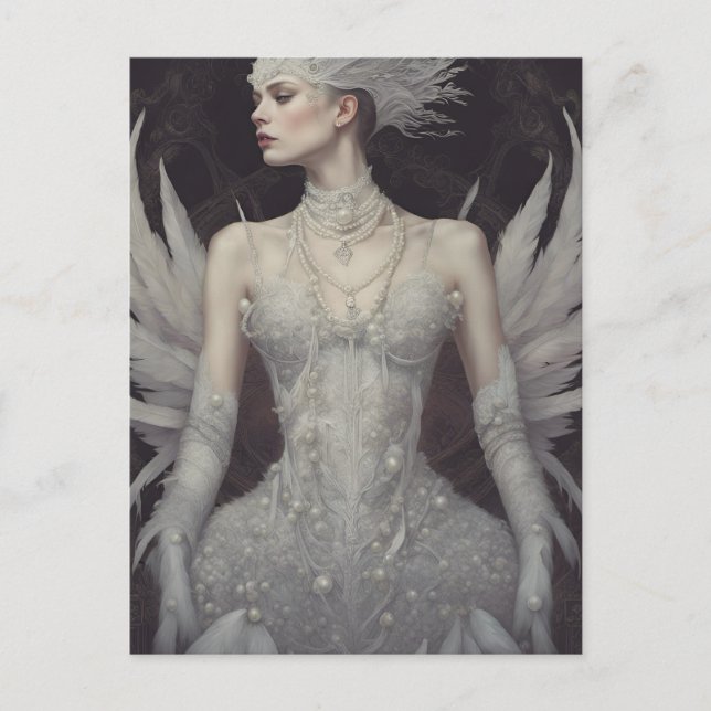 Cartão Postal A Princesa Swan (Frente)