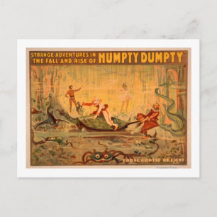 Cartão Postal A queda e ascensão do Teatro Humpty Dumpty