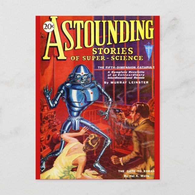 Cartão Postal A Quinta Catapulta Dimensional! (Frente)