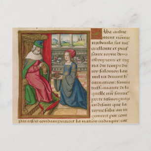 Cartão Postal A Rainha de Sheba