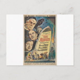 Cartão Postal A RAVEN de Philip J. Riley
