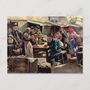 Cartão Postal A Refeição, 1875