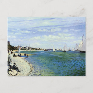 Cartão Postal A Regata em Santo-Adresse