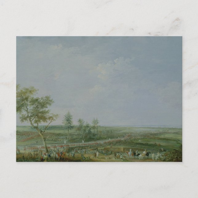 Cartão Postal A rendição da Yorktown (Frente)