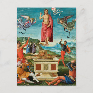 Cartão Postal "A ressurreição do Cristo"