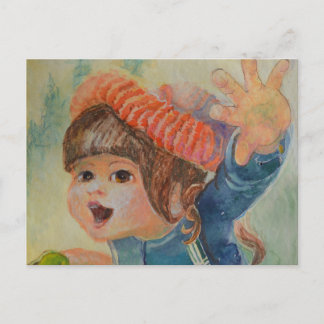 Cartão Postal A Robin 3 da Anna