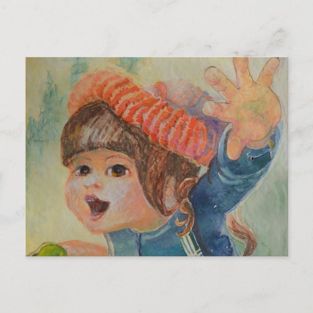 Cartão Postal A Robin 3 da Anna (Frente)