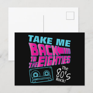 Cartão Postal A rocha anos 80