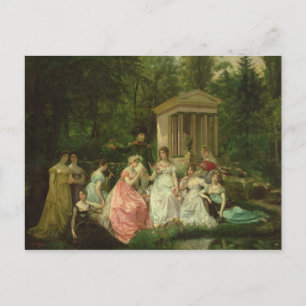 Cartão Postal A Rosa de Malmaison, c.1867