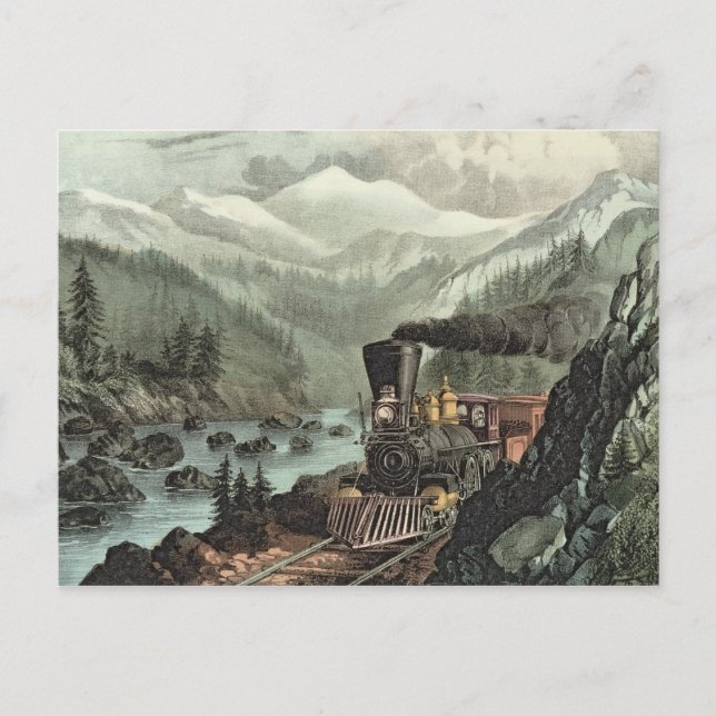 Cartão Postal A rota para a Califórnia (Frente)