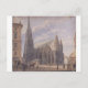 Cartão Postal A Rua. Catedral de Stephen em Viena por Rudolf vo (Frente)