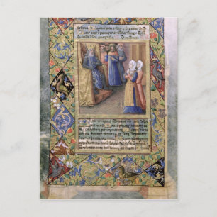 Cartão Postal A sabedoria de Salomão