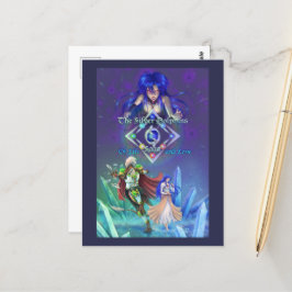 Cartão Postal A Saga dos Golfinhos Prateados: Da Vida e do Amor