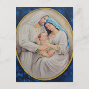 Cartão Postal A Sagrada Família: Retrato do Amor Divino