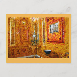 Cartão Postal A Sala Amber, Catherine Palace, Rússia