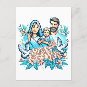 Cartão Postal A Santa Família