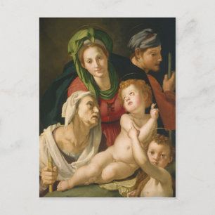 Cartão Postal A Santa Família - Agnolo Bronzino