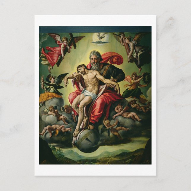 Cartão Postal A Santa Trindade (Frente)