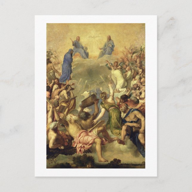 Cartão Postal A Santa Trindade, 1553/54 (óleo na canvas) (Frente)