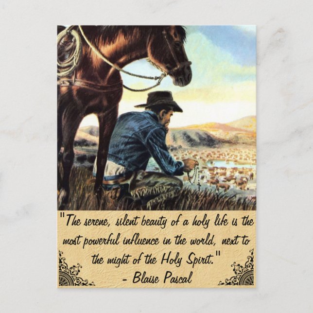 Cartão Postal A Santa Vida (Frente)