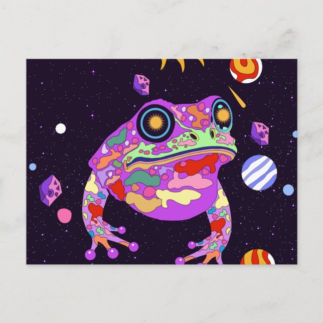Cartão Postal A Sapo Celestial (Frente)