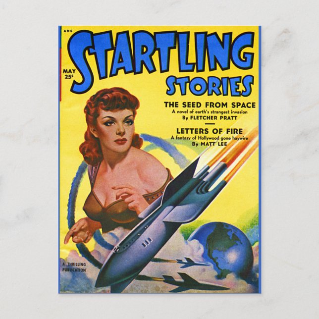 Cartão Postal A Semente Do Espaço! (Frente)