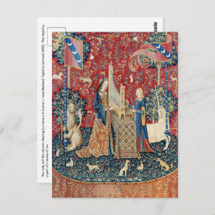 Cartão Postal A Senhora e o Unicórnio, Audição